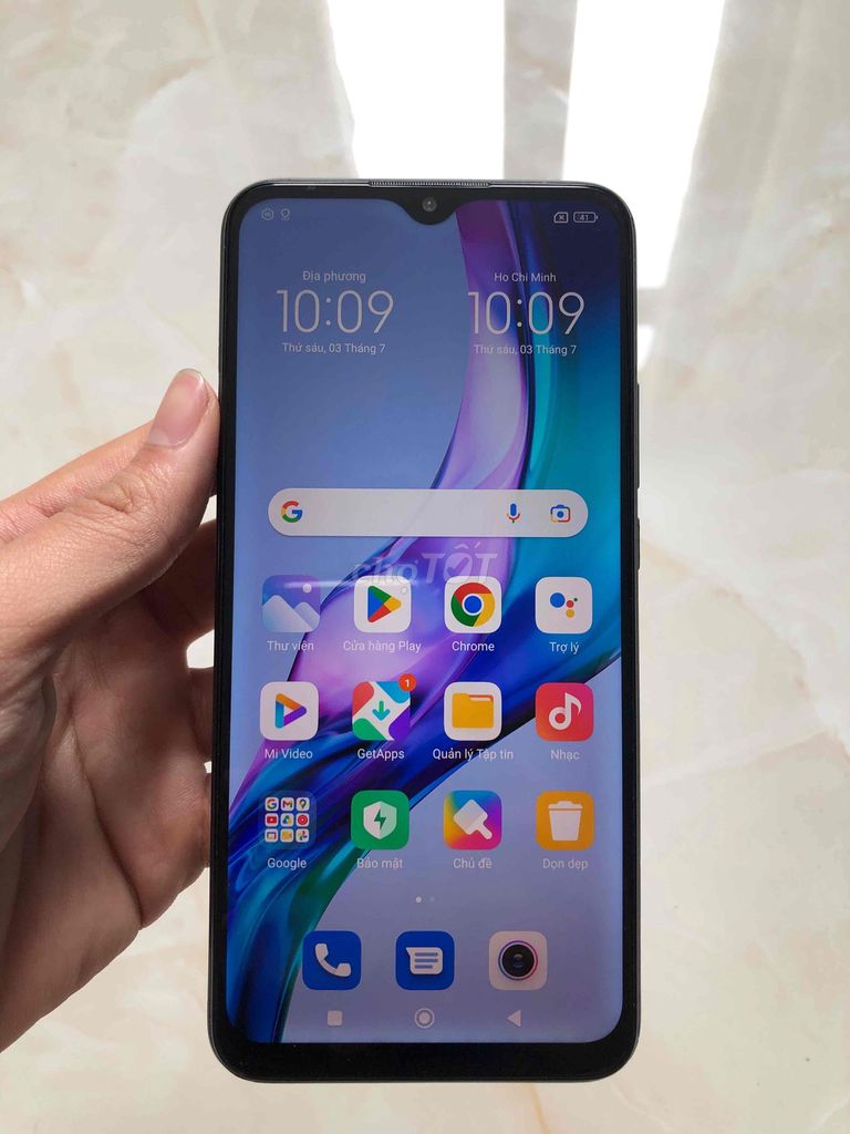 Xiaomi Redmi 9 4/64GB Đen. Mua bán Điện thoại tại Quận Gò Vấp Tp Hồ Chí Minh được đăng bởi có Ship COD hình 1