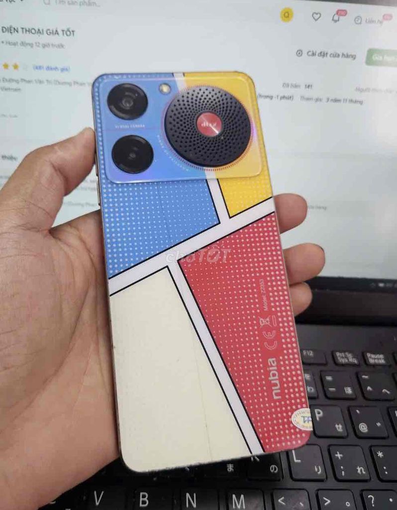 Nubia Music 128GB Đa màu Android 13. Mua bán Điện thoại tại Quận Bình Thạnh Tp Hồ Chí Minh được đăng bởi AN MOBILE hình 1