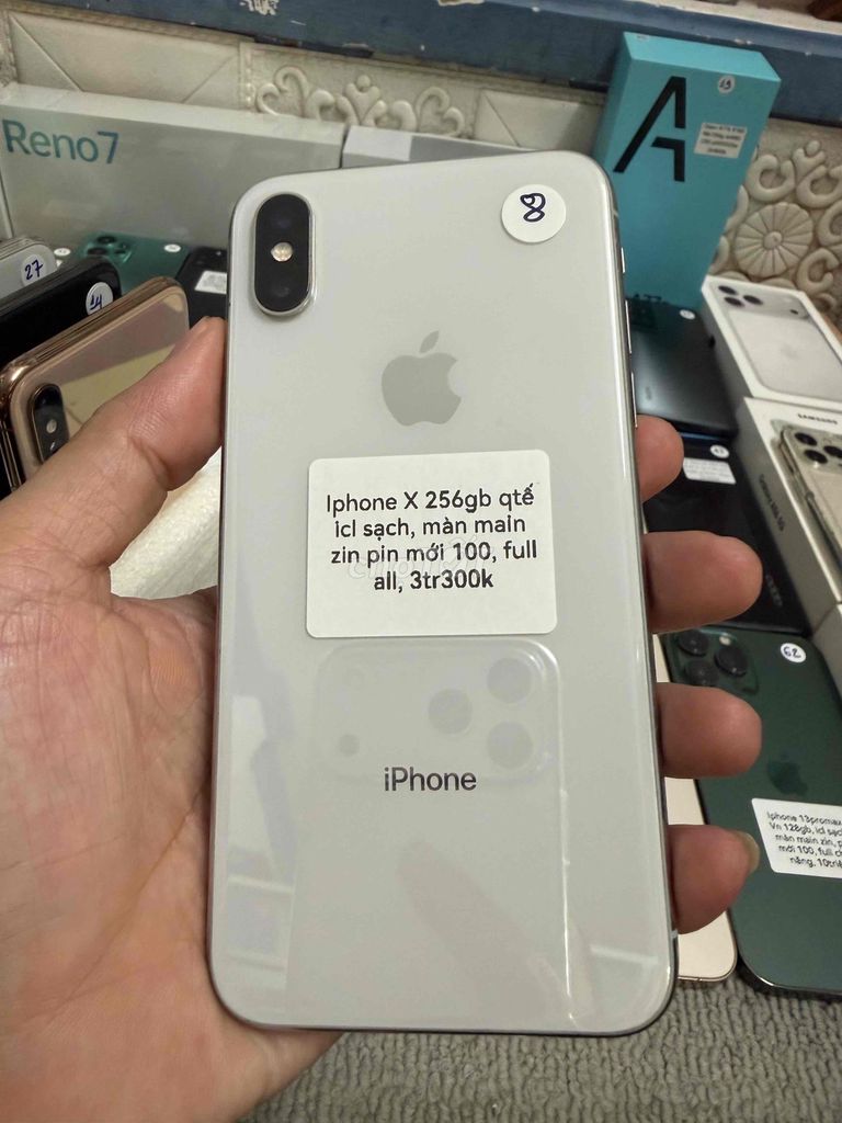 Apple iPhone X 256GB Trắng. Mua bán Điện thoại tại Thành phố Thủ Dầu Một Bình Dương được đăng bởi TTMobileBD hình 1