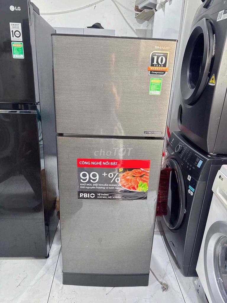 Tủ lạnh Sharp Inverter 194L, bao ship 🤩🤩. Mua bán Tủ lạnh tại Quận Bình Thạnh Tp Hồ Chí Minh được đăng bởi Mỹ Trà Trần hình 1