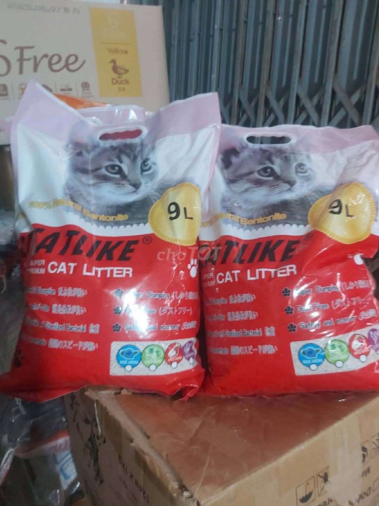 Cát vệ sinh Catlike Bentonite 9L. Mua bán Phụ kiện, Thức ăn, Dịch vụ tại Quận Bắc Từ Liêm Hà Nội được đăng bởi Vũ Thị Huệ hình 1