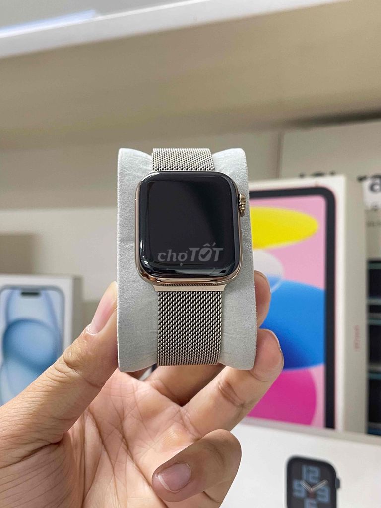 Apple Watch Series 5 40mm LTE Vàng Thép. Mua bán Thiết bị đeo thông minh tại Quận Cầu Giấy Hà Nội được đăng bởi Dương Quí hình 1