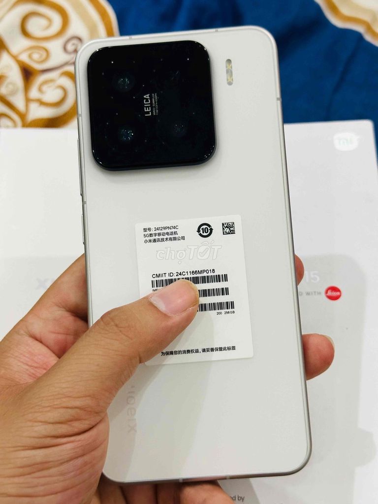 Xiaomi 15 Trắng Fullbox Keng. Mua bán Điện thoại tại Quận Hà Đông Hà Nội được đăng bởi DPhone hình 1