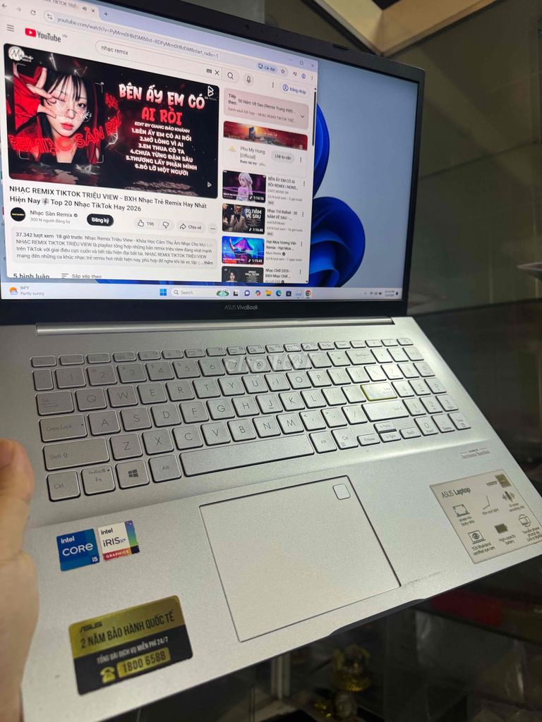 Asus Vivobook i5 11th Gen 15.6 inch 8GB/512GB. Mua bán Laptop tại Quận Gò Vấp Tp Hồ Chí Minh được đăng bởi Thanh lí cầm đồ hình 1