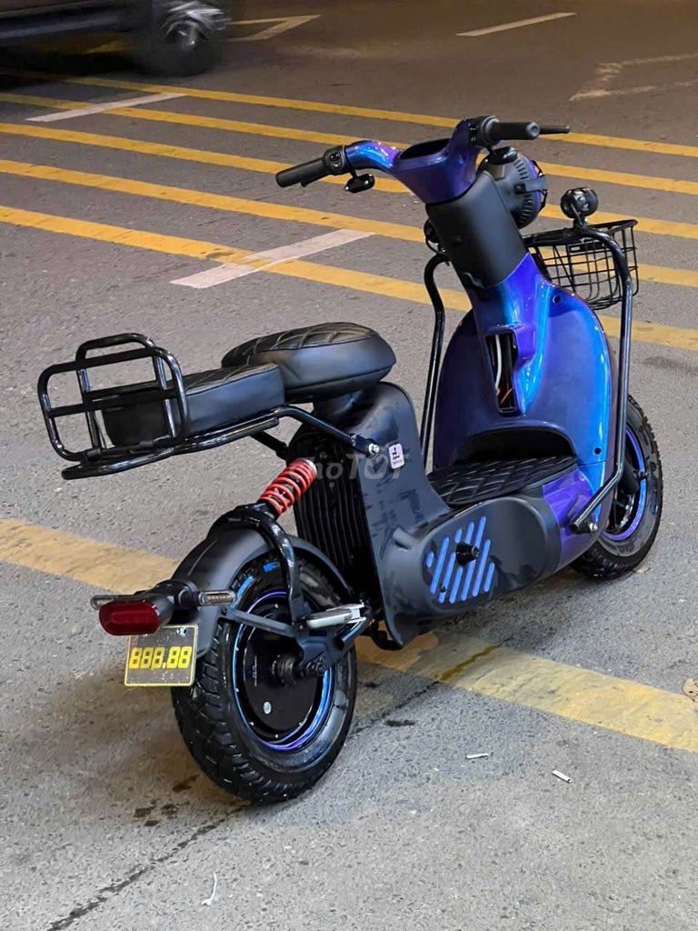 Xe điện Type3 Xanh tím. Mua bán Xe điện tại Quận Bình Tân Tp Hồ Chí Minh được đăng bởi minh binh tan hình 4