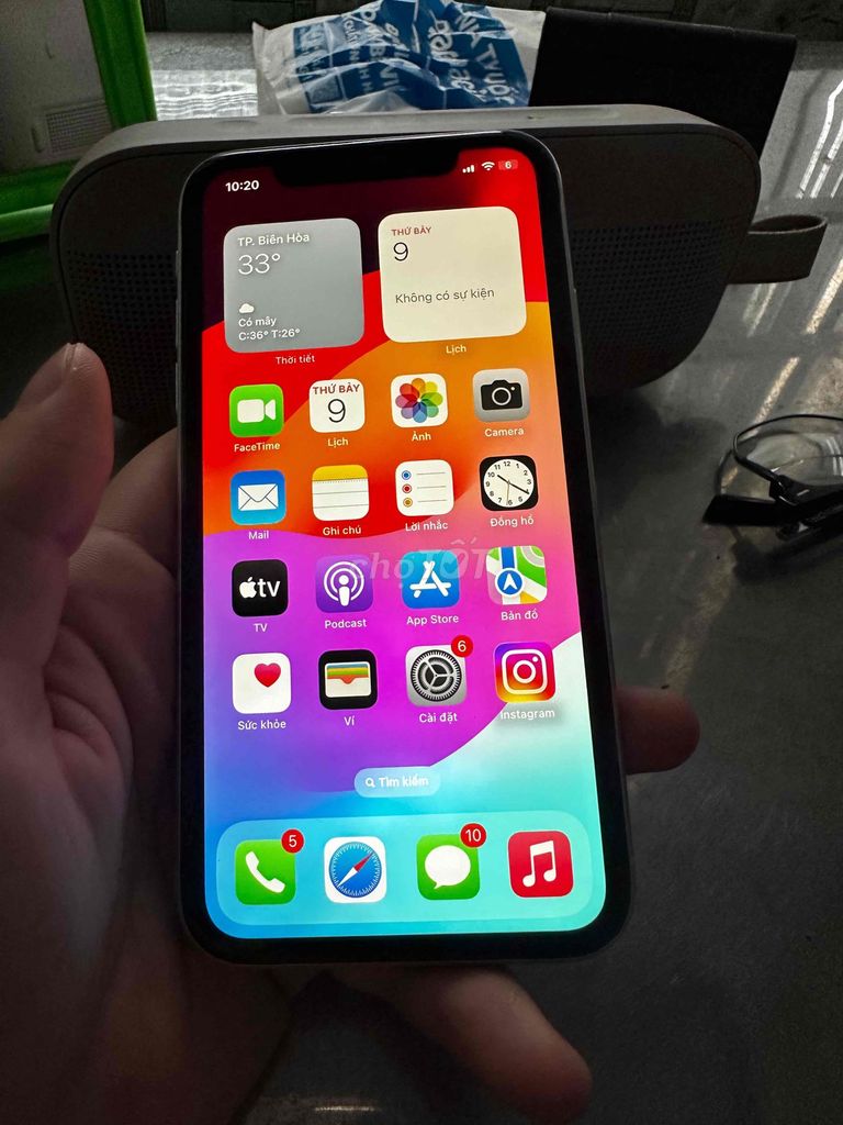 Apple iPhone XR Trắng Đã sử dụng. Mua bán Điện thoại tại Thành phố Biên Hòa Đồng Nai được đăng bởi Thi Vũ hình 1