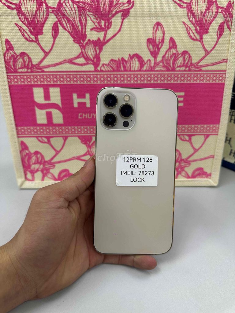 12 Pro Max 128GB Vàng funl zin máy lốc. Mua bán Điện thoại tại Thành phố Thuận An Bình Dương được đăng bởi H Phone táo chất thuận an hình 1