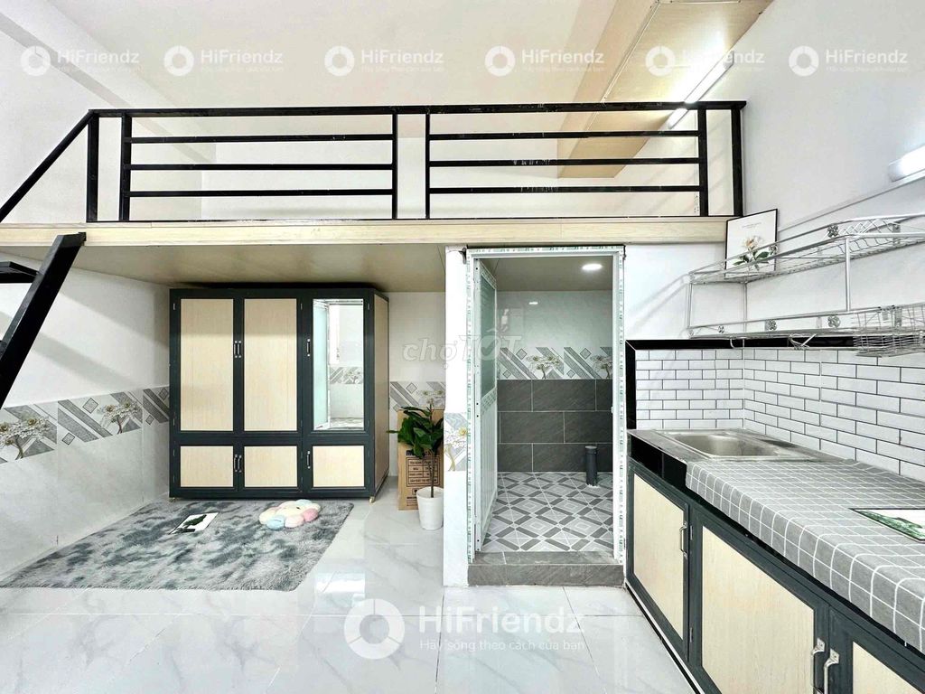 Cho Thuê Phòng Duplex Cửa Sổ Trời - Gần Đại Học Văn Hiến - Đầm Sen
