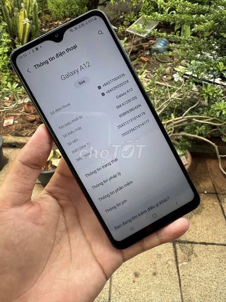 Samsung Galaxy A12 4GB 128GB Xanh. Mua bán Điện thoại tại Quận Bình Thạnh Tp Hồ Chí Minh được đăng bởi Hội Đồ Điện Tử hình 1