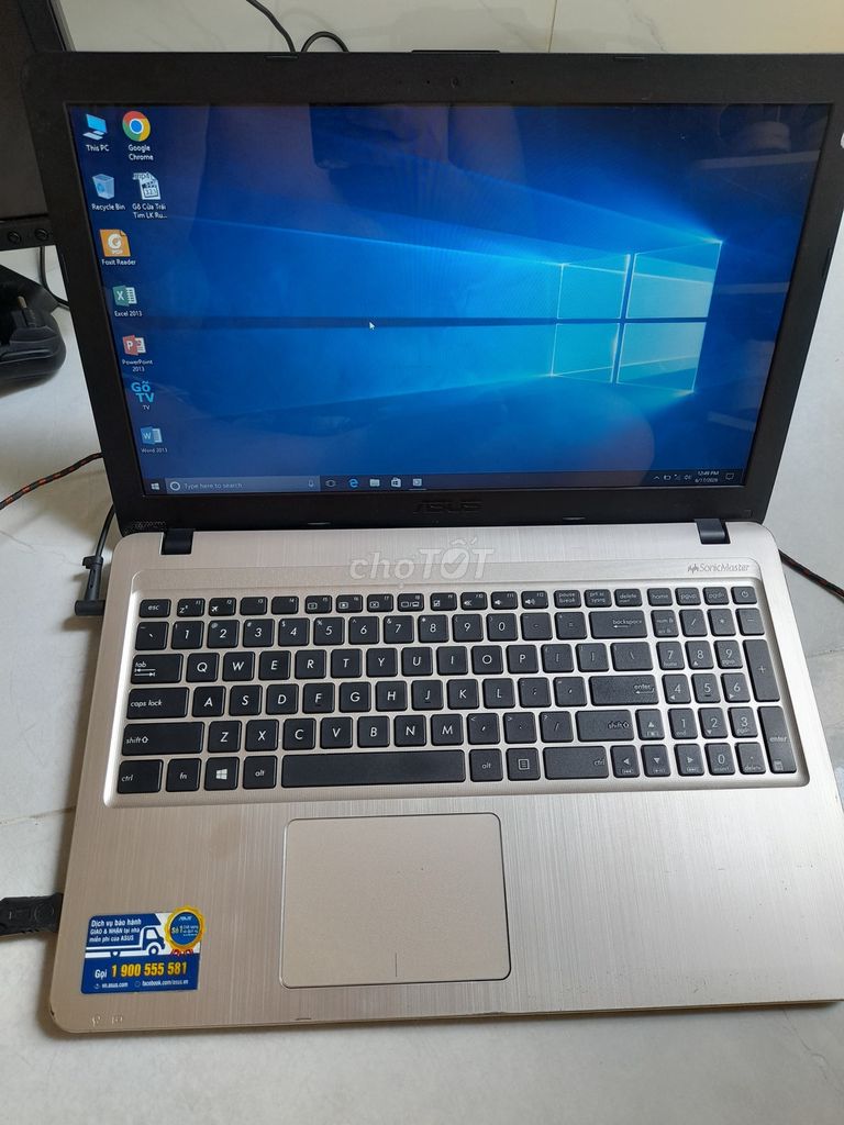 LAPTOP ASUS X54OSA CHÍP N306O(1.6GHZ X 2)SSD 128GB. Mua bán Laptop tại Quận Gò Vấp Tp Hồ Chí Minh được đăng bởi PC GIÁ RẺ hình 1