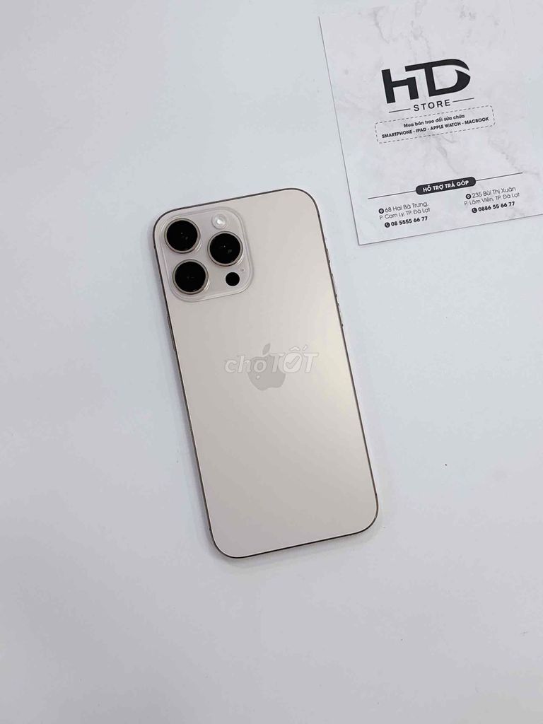 Apple iPhone 16 Pro Max 256GB. Mua bán Điện thoại tại Thành phố Đà Lạt Lâm Đồng được đăng bởi Ngọc Nhi  hình 1