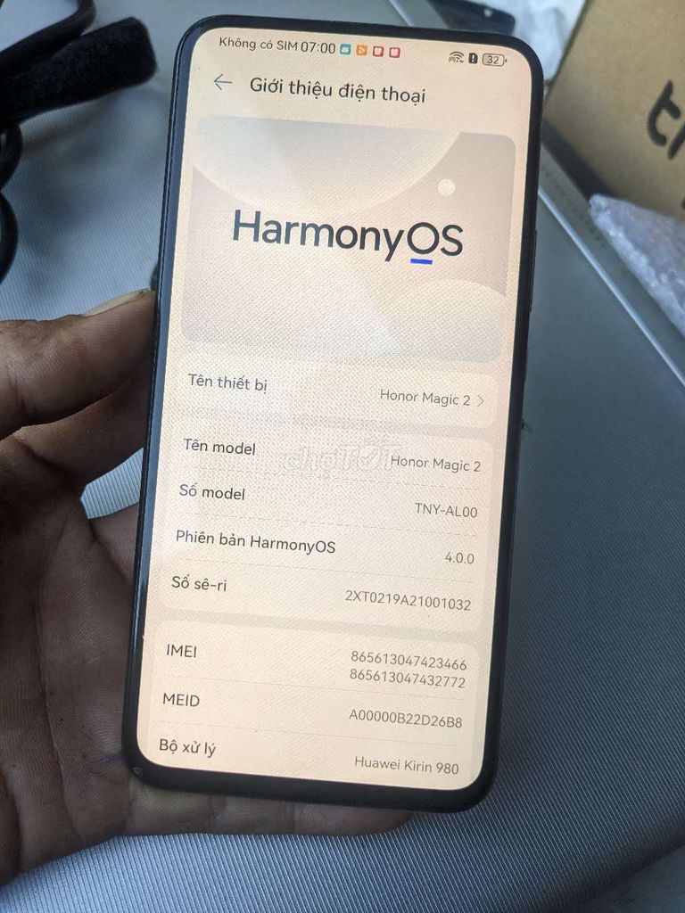 Huawei Magic 2 r8/128 kirin980 màn trược vô khuyết. Mua bán Điện thoại tại Quận 12 Tp Hồ Chí Minh được đăng bởi cầm điện thoại giá tốt hình 1