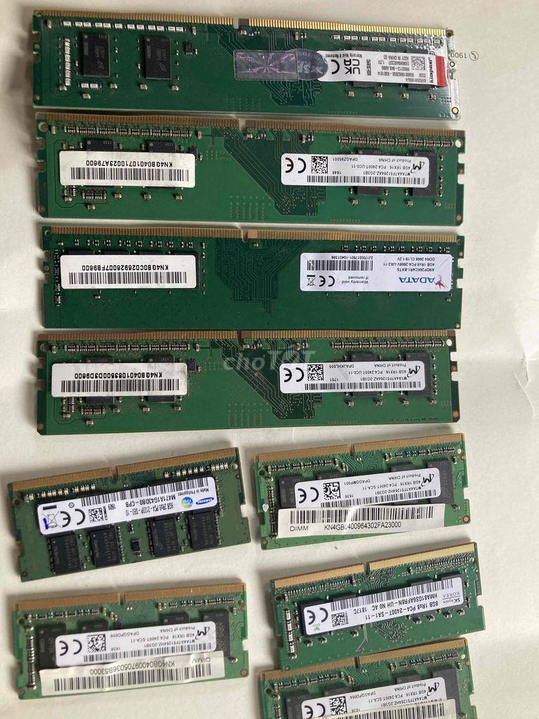 RAM DDR4 4GB laptop pc tháo máy bộ. Mua bán Linh kiện (RAM, Card...) tại Quận Bình Thạnh Tp Hồ Chí Minh được đăng bởi Đặng Phong hình 1