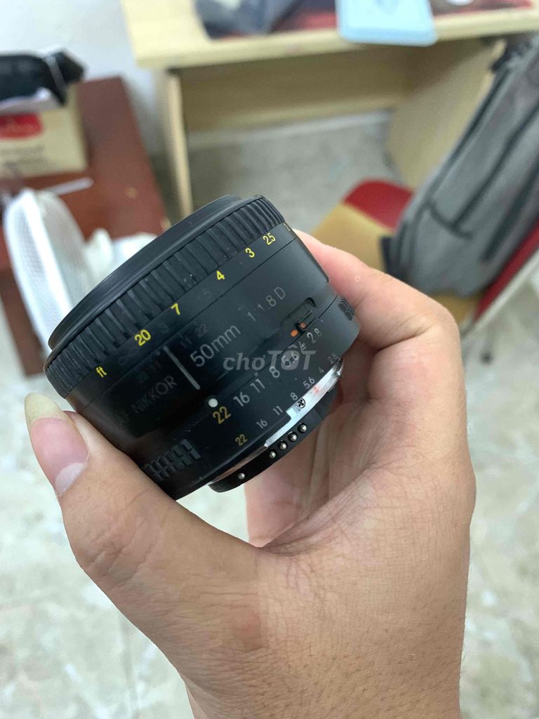 Ống kính Nikon 50mm f1.8D đã sử dụng. Mua bán Máy ảnh, Máy quay tại Quận Hà Đông Hà Nội được đăng bởi Rùa Lag hình 1