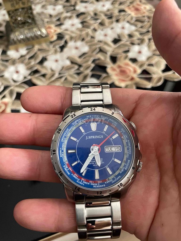 Citizen Automatic 42mm Bạc Xanh. Mua bán Đồng hồ tại Quận Long Biên Hà Nội được đăng bởi Huy Khang hình 1