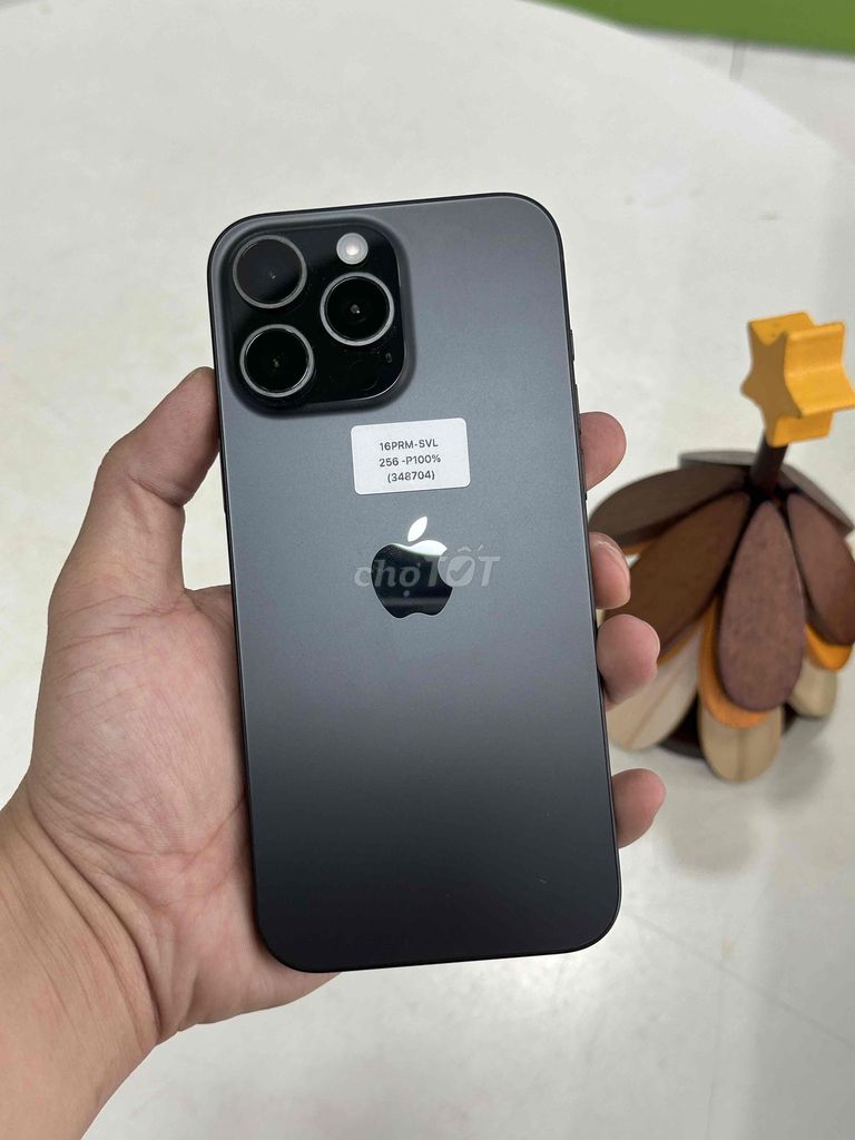  16 PRO MAX 256G ĐEN 📱 PIN 100 📱 KHAY SIM VẬT LÝ. Mua bán Điện thoại tại Quận Ngô Quyền Hải Phòng được đăng bởi TRAN SONG HA hình 1