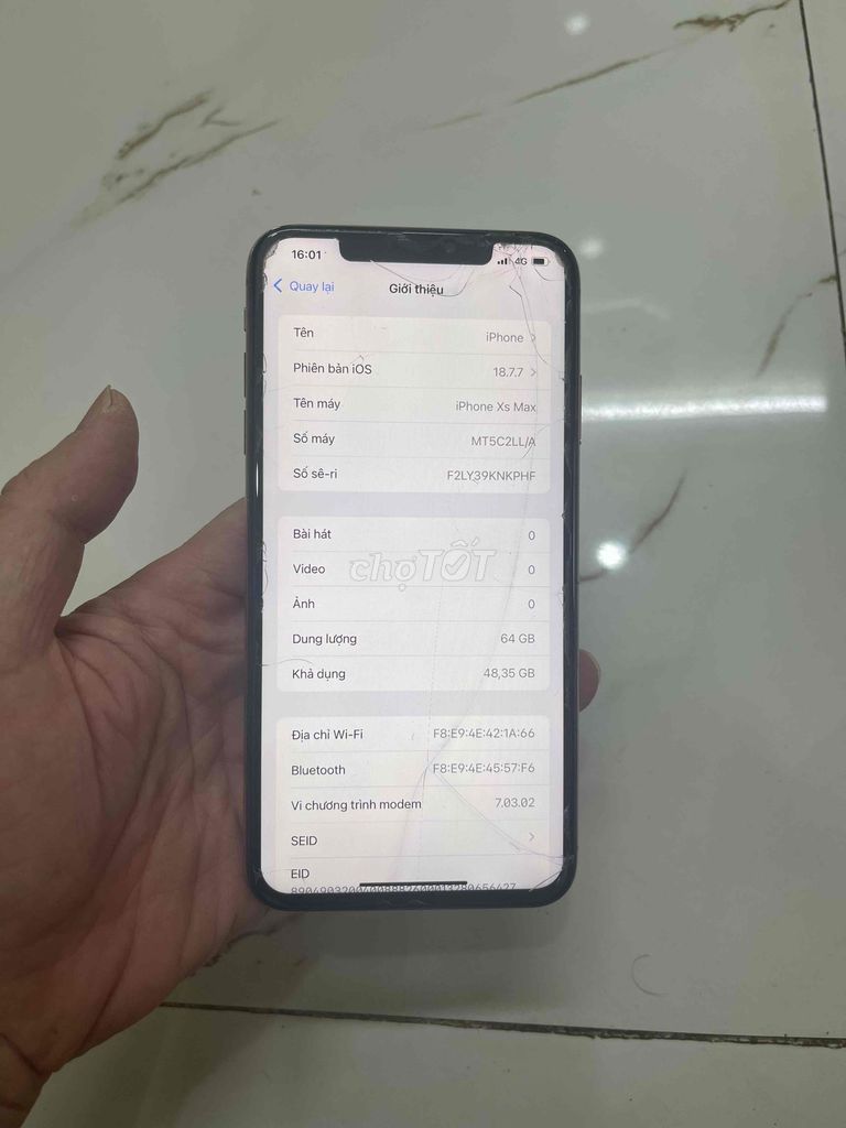 Bán Xác Iphone Xsmax zin còn face hỏng màn. Mua bán Điện thoại tại Quận Hà Đông Hà Nội được đăng bởi Mạnh Mobile hình 1