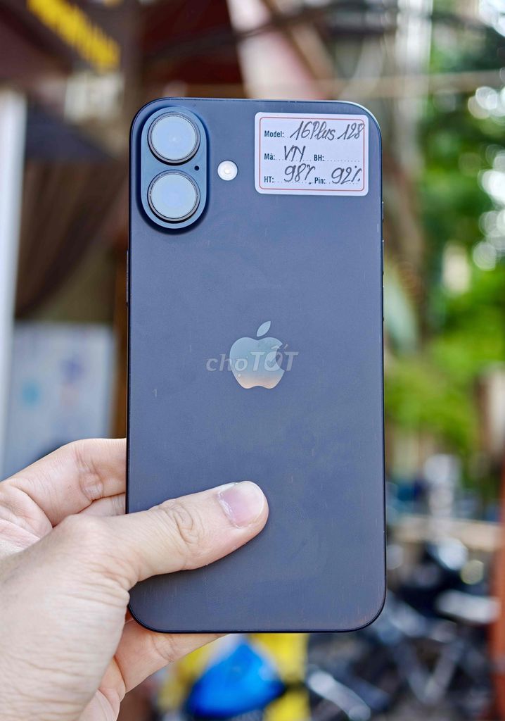 iPhone 16 Plus 128GB VN Pin 92%. Mua bán Điện thoại tại Quận Đống Đa Hà Nội được đăng bởi Lâm Bảo Tuyên hình 1