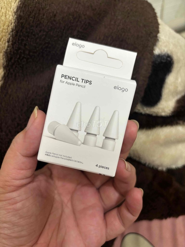 Elago Ngòi bút Apple Pencil 2/Pro Trắng 4 chiếc. Mua bán Phụ kiện (Màn hình, Chuột...) tại Thành phố Thủ Đức Tp Hồ Chí Minh được đăng bởi Qìn Qìn hình 1