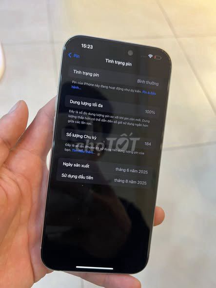 Apple iPhone 16 Pro Max 256GB Trắng Có cấn nhẹ. Mua bán Điện thoại tại Quận Tân Phú Tp Hồ Chí Minh được đăng bởi Hội Đồ Điện Tử hình 1