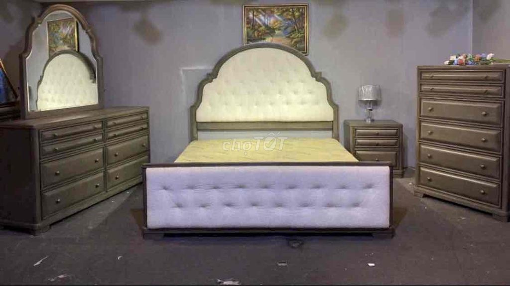 Bộ phòng kingsize. Mua bán Giường, chăn ga gối nệm tại Thành phố Thuận An Bình Dương được đăng bởi Sang Tây hình 1