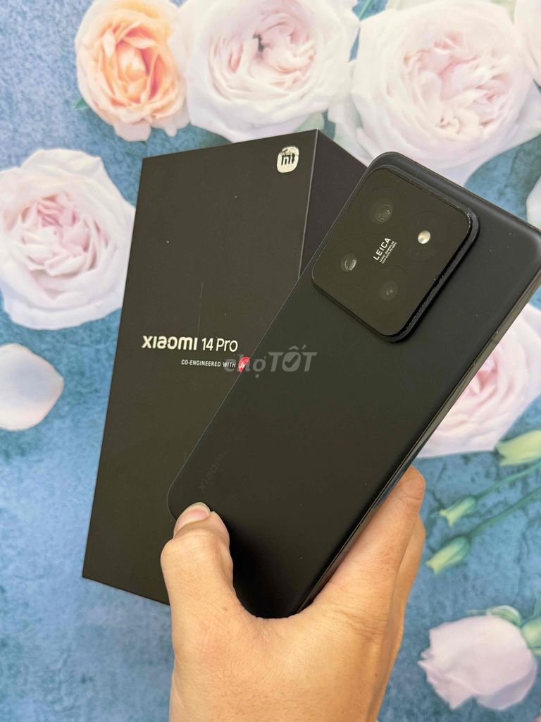 Xiaomi 14 Pro 512GB Đen BH 6th có trả góp. Mua bán Điện thoại tại Quận Thanh Khê Đà Nẵng được đăng bởi Bèo Mobile Store hình 1