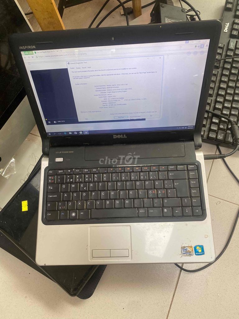 Dell Inspiron 1470 Core 2 Duo 14 inch 4GB/500GB. Mua bán Laptop tại Quận Hoàng Mai Hà Nội được đăng bởi Mac98 hình 1