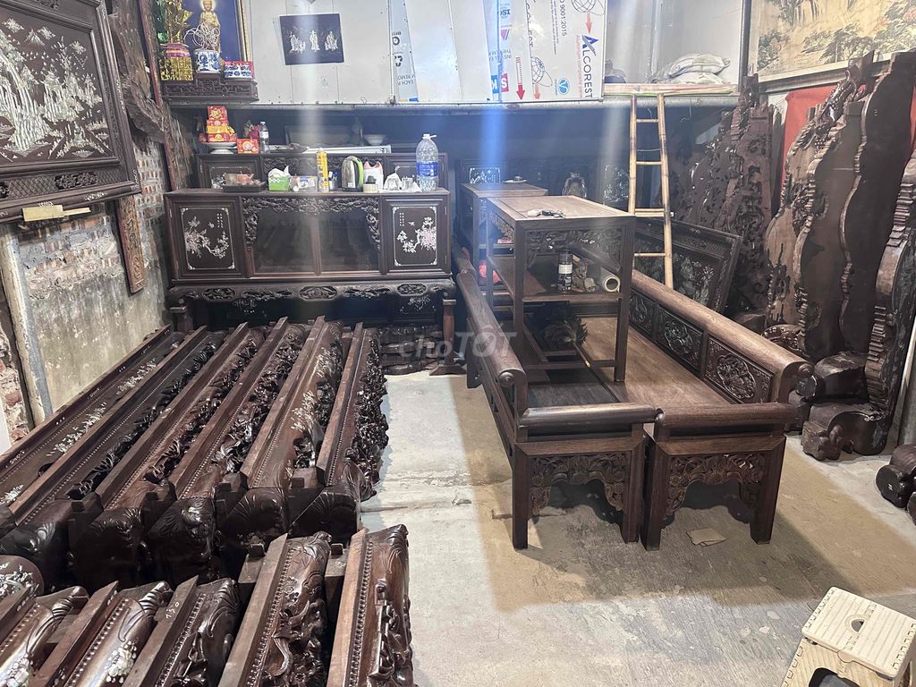 Sập gỗ Nâu đã qua sử dụng. Mua bán Nội thất, đồ gia dụng khác tại Quận Long Biên Hà Nội được đăng bởi tạ quang minh hình 1