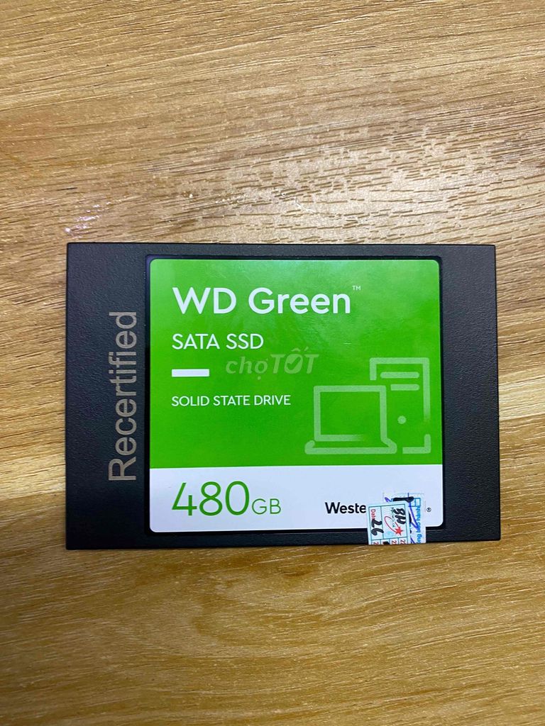 Ổ cứng SSD Western Digital WD Green 480GB bh 2027. Mua bán Linh kiện (RAM, Card...) tại Thành phố Vũng Tàu Bà Rịa - Vũng Tàu được đăng bởi Nguyễn Hiếu hình 1