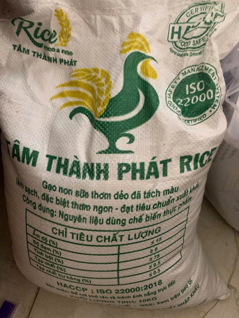 Gạo Tâm Thành Phát Gạo sữa 10kg. Mua bán Đồ ăn, thực phẩm và các loại khác tại Quận Ngũ Hành Sơn Đà Nẵng được đăng bởi Minh Quang hình 1