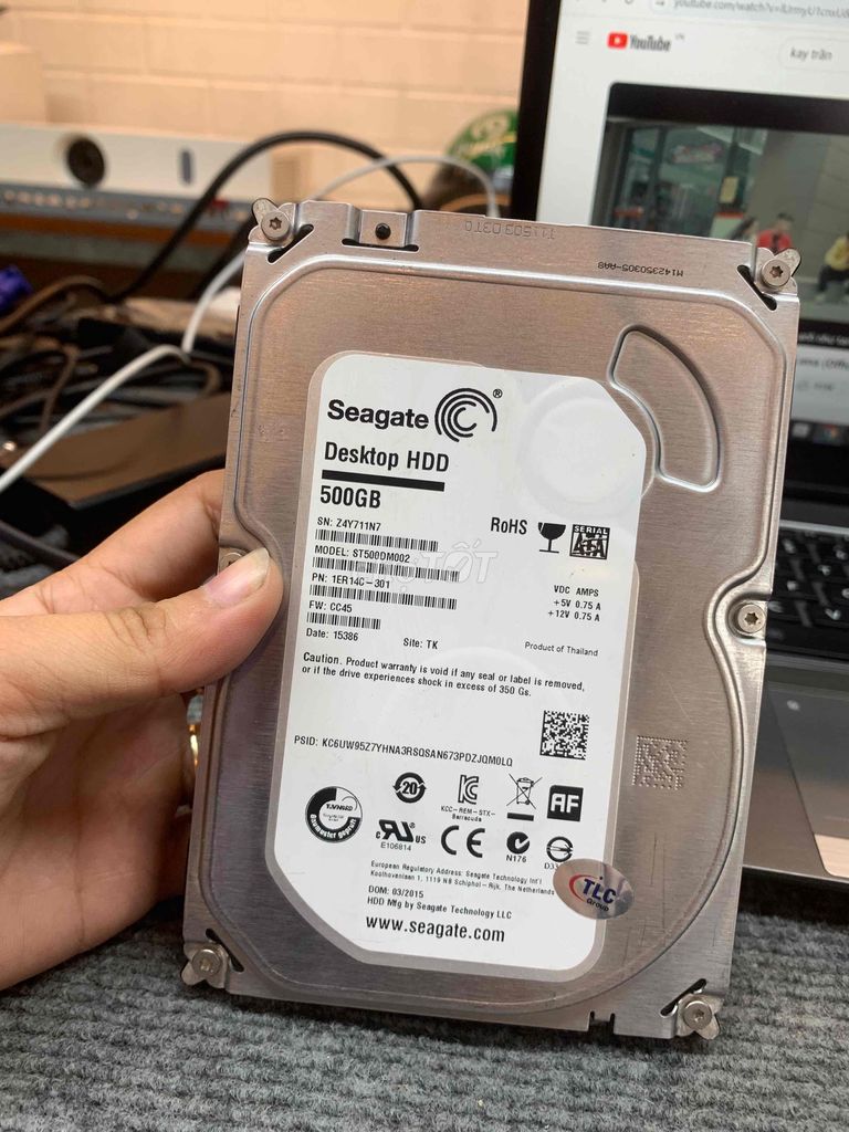 Ổ CỨNG HDD 500GB EM SẴN SL