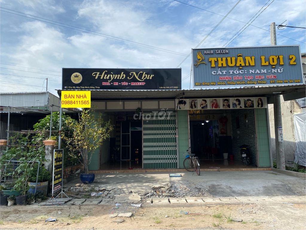 Bán nhà mặt tiền chợ Mỹ Hoà. Mua bán Nhà ở tại Huyện Tháp Mười Đồng Tháp được đăng bởi Gia Thế hình 4
