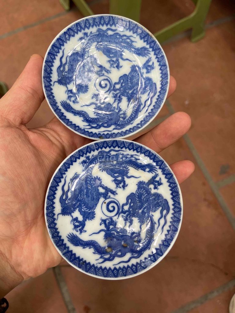 cặp rồng nhỏ. Mua bán Đồ sưu tầm, đồ cổ tại Quận 3 Tp Hồ Chí Minh được đăng bởi Nhật Minh Antique Déco hình 1