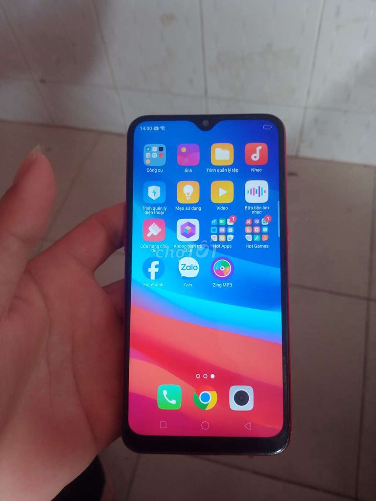 Oppo Điện thoại màu Đỏ. Mua bán Điện thoại tại Thành phố Thuận An Bình Dương được đăng bởi Trường Minh hình 1