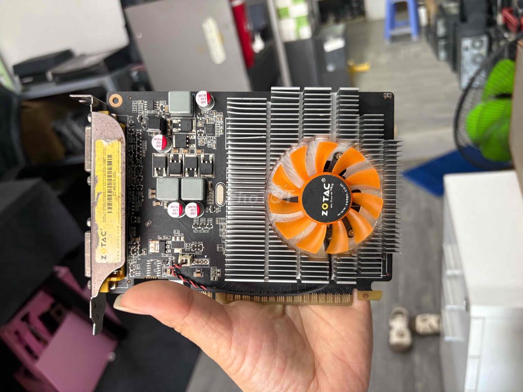 Card màn hình Zotac GT630 2GB LẮP MÁY OK. Mua bán Linh kiện (RAM, Card...) tại Quận Gò Vấp Tp Hồ Chí Minh được đăng bởi ngọc trang hình 1