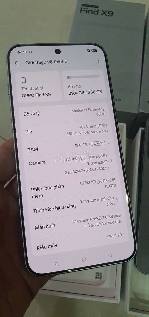 OPPO Find X9 chính hãng vn . Mua bán Điện thoại tại Quận 7 Tp Hồ Chí Minh được đăng bởi trantu hình 1