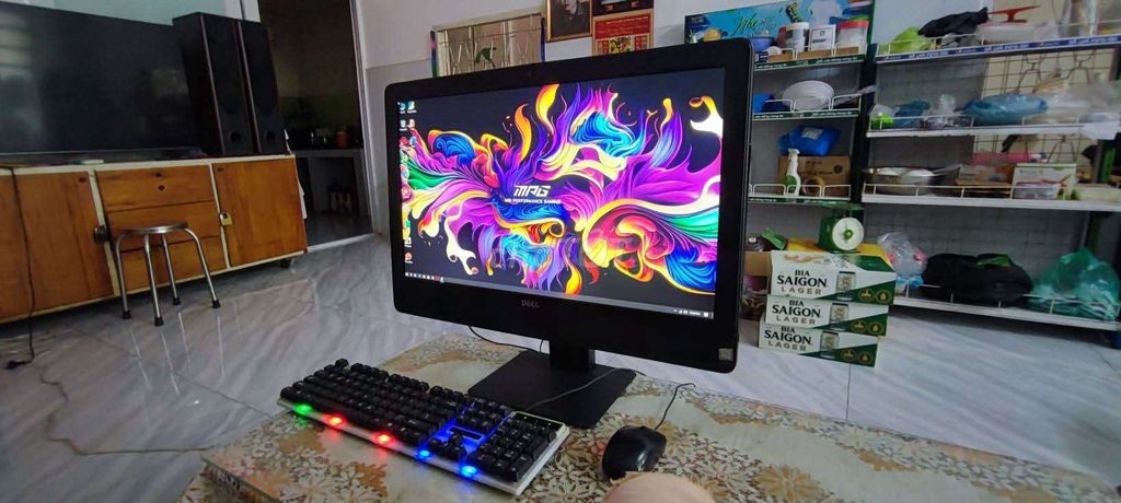 Dell Mỹ i7-4770 8GB/256GB Đen. Mua bán Máy tính để bàn tại Huyện Long Điền Bà Rịa - Vũng Tàu được đăng bởi Monter hình 1