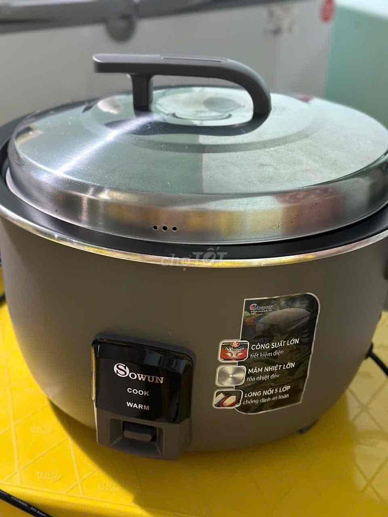 Nồi cơm điện Sowun 8l5 SW6988 xuất xứ HQ. Mua bán Bếp, lò, đồ điện nhà bếp tại Thành phố Vũng Tàu Bà Rịa - Vũng Tàu được đăng bởi Võ Kiệt hình 1