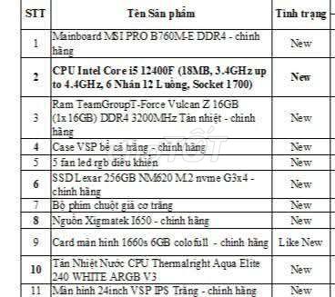 tết cận kề sắm ngay bộ pc chơi tết