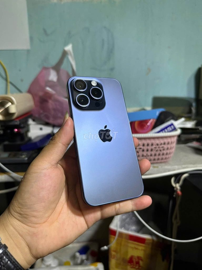 Apple iPhone 15 Pro 128GB Tím Có mực. Mua bán Điện thoại tại Quận Gò Vấp Tp Hồ Chí Minh được đăng bởi Hội Đồ Điện Tử hình 1