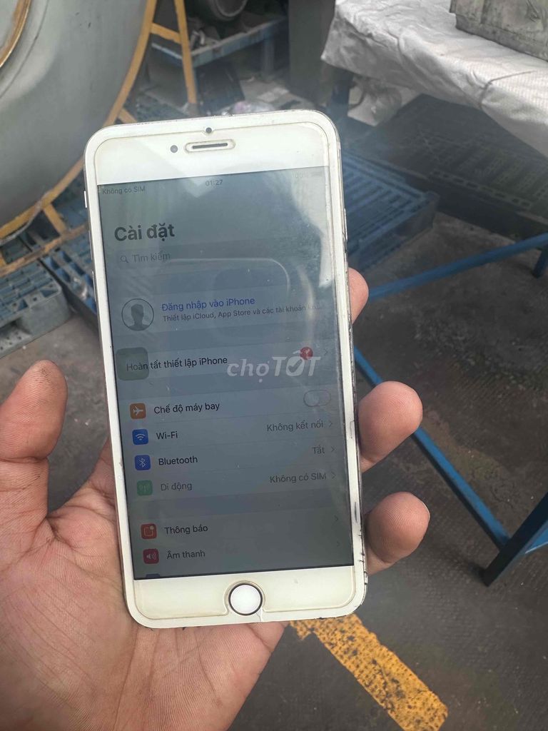 Apple iPhone 6 Plus 64GB Bạc 91%. Mua bán Điện thoại tại Quận Bình Tân Tp Hồ Chí Minh được đăng bởi DAODIDONG hình 1