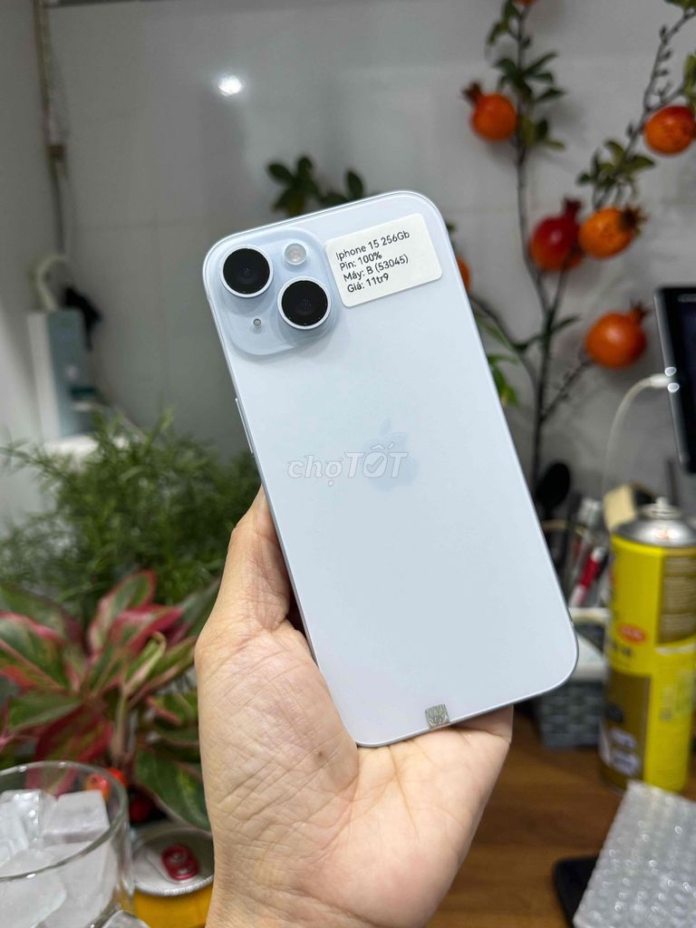 Apple iPhone 15 256GB Xanh Dương Đã sử dụng. Mua bán Điện thoại tại Huyện Hóc Môn Tp Hồ Chí Minh được đăng bởi Nguyễn Thu hình 1