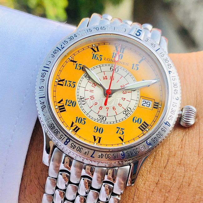 Longines Lindbergh Hour Angle Orange L26174