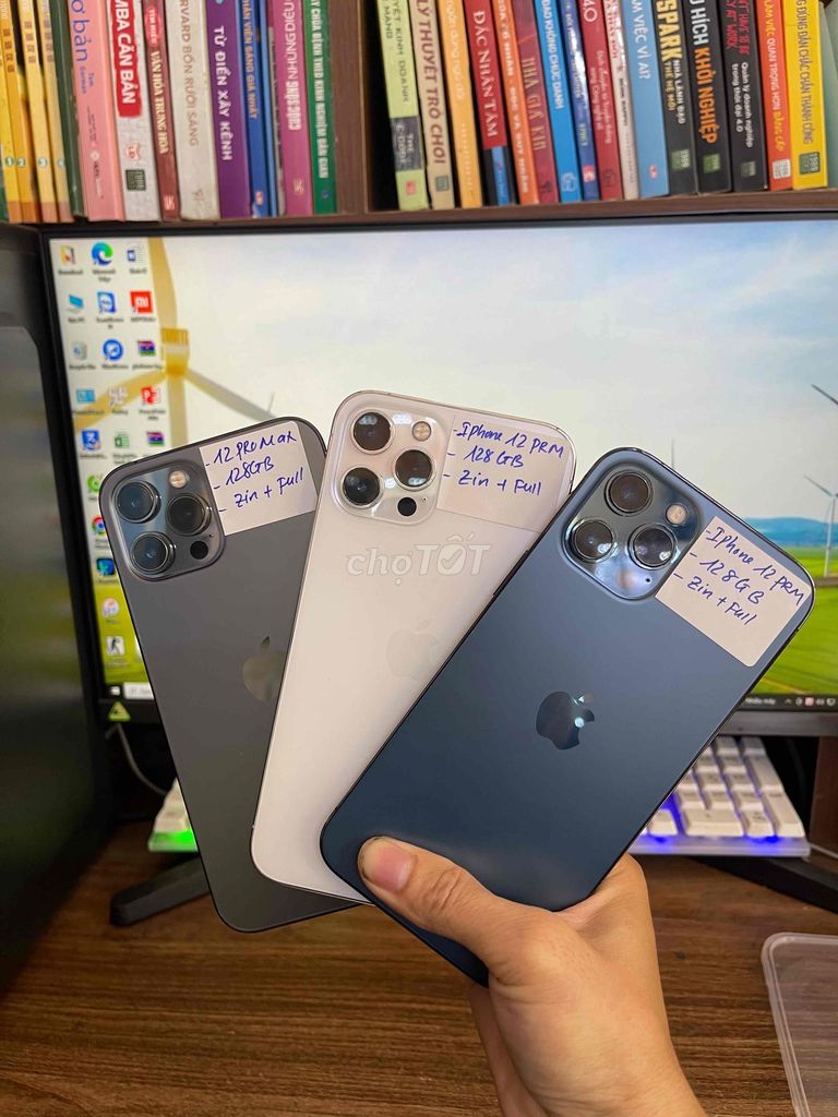 12 Pro Max 128GB  , Mên Zin, màn Zin ,Full CN. Mua bán Điện thoại tại Quận Lê Chân Hải Phòng được đăng bởi Huy Tưởng Mobile hình 1