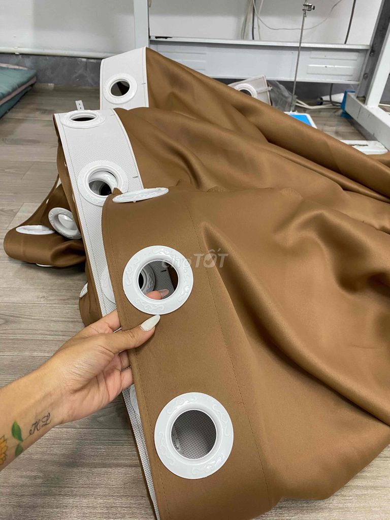 xả kho , thanh lý bộ rèm vải mới may