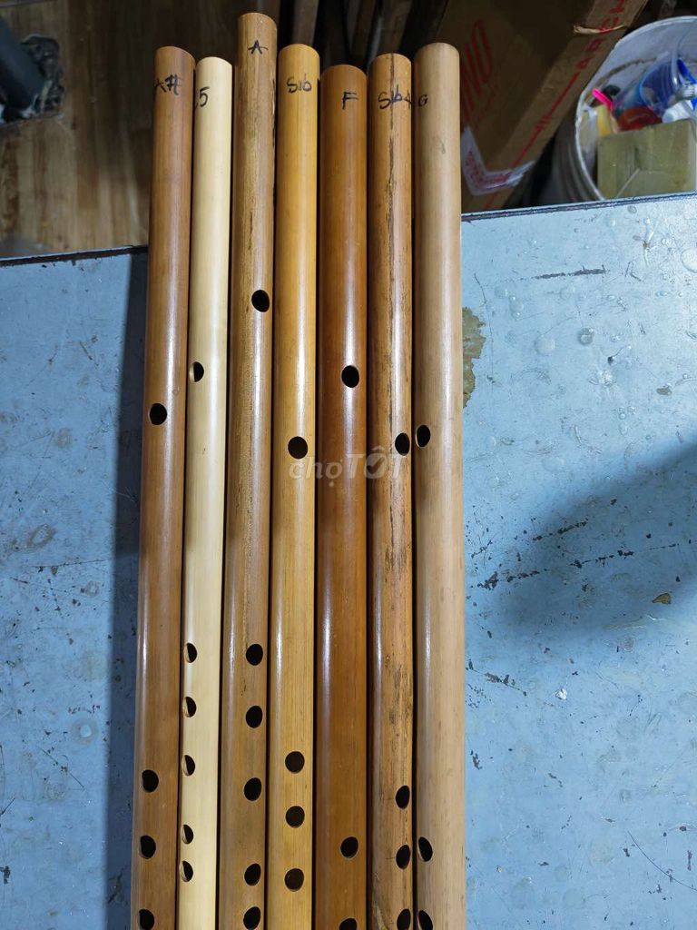 Bộ 7 Cây Sáo, Đủ Tone, Chuẩn Âm. Mua bán Nhạc cụ tại Huyện Bình Chánh Tp Hồ Chí Minh được đăng bởi LộcDXI hình 1