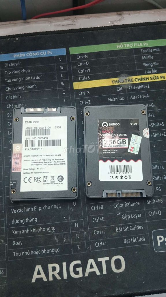 Ổ cứng SSD Hikvision HS-SSD-E100 256GB SATA 3. Mua bán Linh kiện (RAM, Card...) tại Thành phố Tân An Long An được đăng bởi VŨ TRỌNG HIẾU hình 1