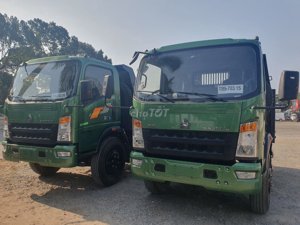 Ben Howo sinotruk 6,45 tấn  Lốp 8.25-20