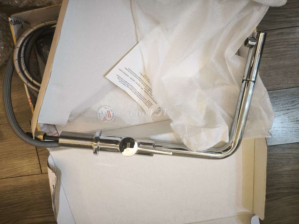 Vòi bếp Franke Chrome rút dây. Mua bán Thiết bị vệ sinh, nhà tắm tại Quận Hoàng Mai Hà Nội được đăng bởi Đức Nam hình 1