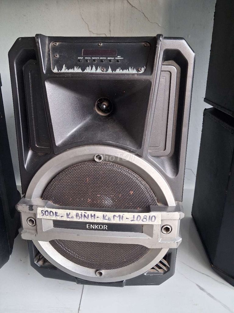 Loa kéo Enkor KMI-20810 Đen. Mua bán Tivi, Âm thanh tại Thành phố Cà Mau Cà Mau được đăng bởi Minh Như hình 1